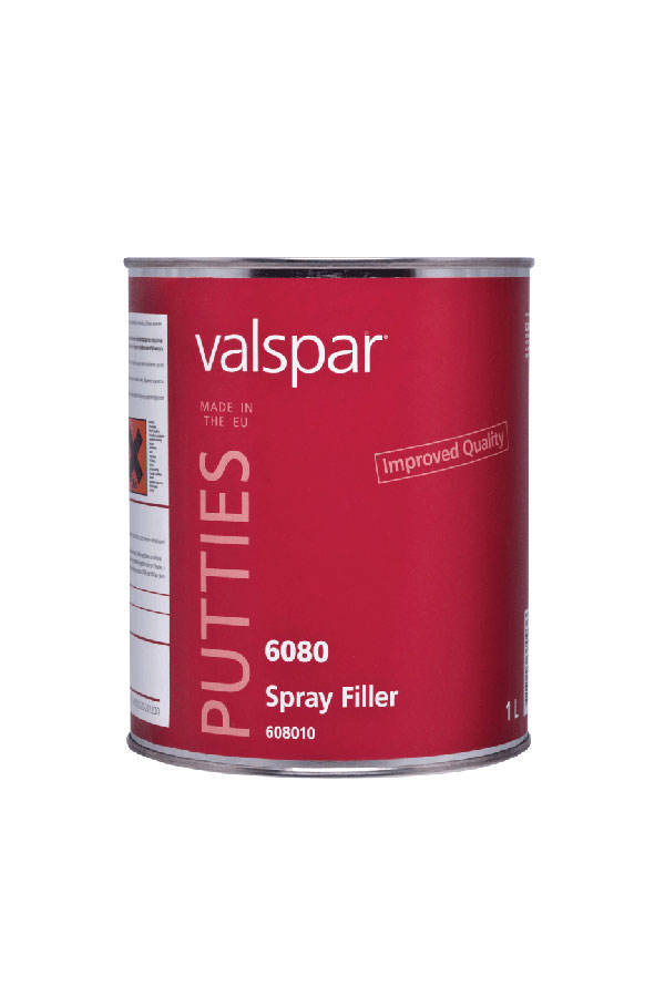 VALSPAR 1L SPRAY PUTTY FILLER 6080 ( 555131) 